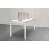 SPACIO - Akoestische Opzetwand - Lichtgrijs - 120x40 cm