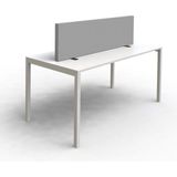 SPACIO - Akoestische Opzetwand - Lichtgrijs - 120x40 cm