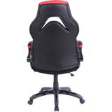 IVOL Gamestoel Prime Rood - Gaming stoel met inklapbare armleuningen - Ergonomische Game stoel