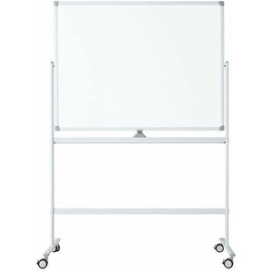 Verrijdbaar Whiteboard - Dubbelzijdig en Magnetisch - 100x150 cm - Wit
