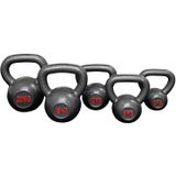 IVOL Kettlebell gietijzer 8 kg - Cast Iron - Professioneel fitness gewicht - Voor Crossfit en Bootcamp - Gietijzeren Kettlebell