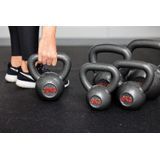 IVOL Kettlebell gietijzer 8 kg - Cast Iron - Professioneel fitness gewicht - Voor Crossfit en Bootcamp - Gietijzeren Kettlebell