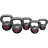 IVOL Kettlebell Gietijzer 15 kg - Cast Iron - Professioneel fitness gewicht - Voor Crossfit en Bootcamp - Gietijzeren Kettlebell