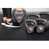 IVOL Kettlebell Gietijzer 15 kg - Cast Iron - Professioneel fitness gewicht - Voor Crossfit en Bootcamp - Gietijzeren Kettlebell