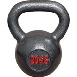 IVOL Kettlebell Gietijzer 20 kg - Cast Iron - Professioneel fitness gewicht Voor Crossfit en Bootcamp - Gietijzeren Kettlebell