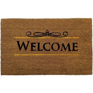 Kokosmat Welcome - Deurmat 50x80 cm