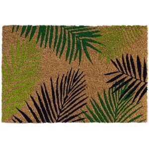Kokosmat 40x60 cm - Leaf met bladmotief