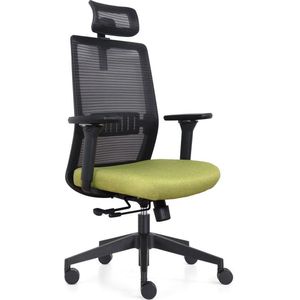 Bürostuhl Napoli Deluxe 4D - ergonomisch - Limettengrün
