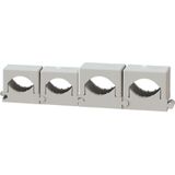 Drukzadel - Kabelbuisklem - Grijs - Kunststof - 50 Stuks - Diameter 12-20 mm