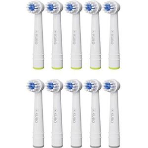Kubo Reserveborstels compatibel met Oral B, precisiekoppen, 10 stuks