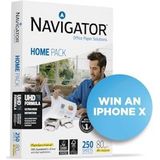 Kopieerpapier navigator homepack a4 80gr wit | Pak a 250 vel