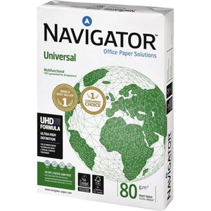 Navigator - Univers A4 - Papier - Wit - 80g - 5 Eenheden