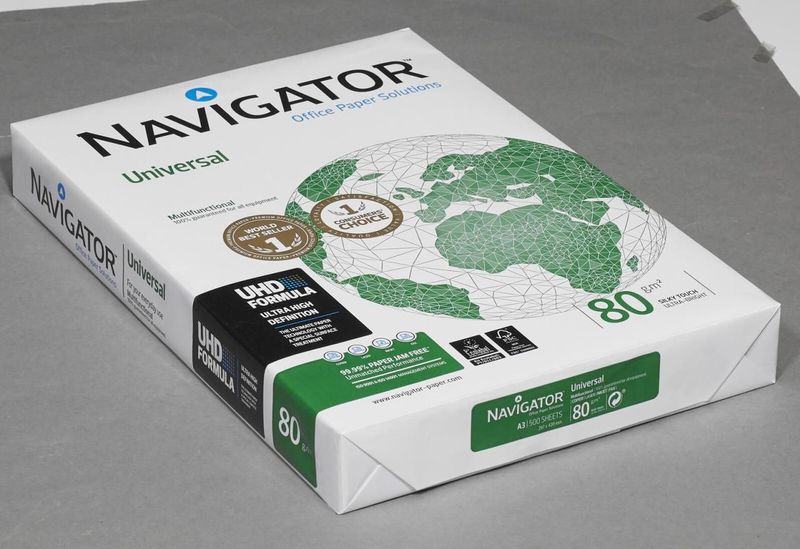 Kopieerpapier Navigator Universal A3 80gr wit 500 vel | 5 stuks