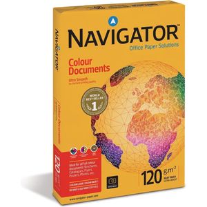 Navigator Colour Documents presentatiepapier ft A3, 120 g, pak van 500 vel 4 stuks