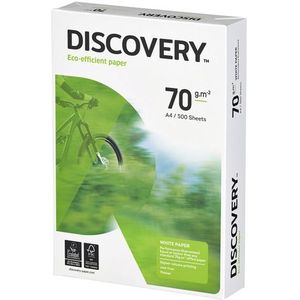 Kopieerpapier Discovery A4 70gr wit 500 vel | 5 stuks