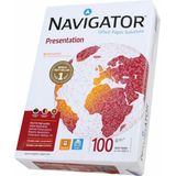 Kopieerpapier Navigator Presentation A4 100gr wit 500 vel | 5 stuks