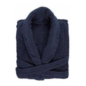 Abyss & Habidecor Badjas - Super Pile - Navy - 100% Katoen