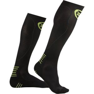INC - PRO Compressiekousen - Zwart - Groen - Materiaal: SoftAir Plus