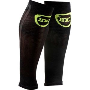 INC Pro Calf Sleeves Zwart / Groen - Maat L