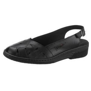Dames sandaaltjes in zwart