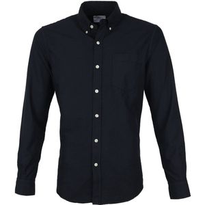 Colorful Standard Overhemd Donkerblauw - Heren - Licht Getailleerd