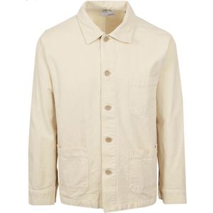 Shirt met lange mouwen Colorful Standard Organic ivory white