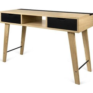 TemaHome Lime gameconsole met laden, hout, eiken en zwart, 120 x 45 x 79 cm