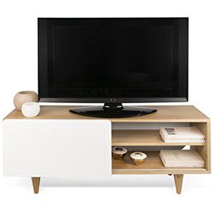 TemaHome, Nyla TV-kast, beige/wit, 120 x 34 x 50 cm