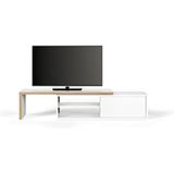 TemaHome Move TV-tafel, Hout, Wit, 110 x 35,4 x 32 cm