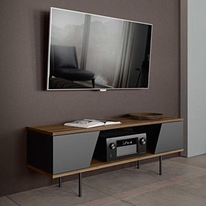TemaHome- TV Meubel Tv-meubel Pixie - 140cm - Zwart