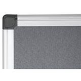 Bi-Office Pinnwand MAYA 60,0 x 45,0 cm Textil grau