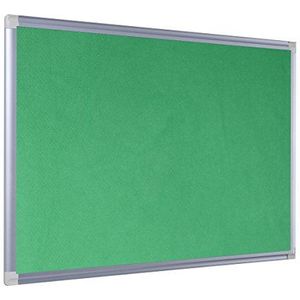 Bi-Office Viltbord New Generation, prikbord met aluminium frame, 60 x 45 cm, groen