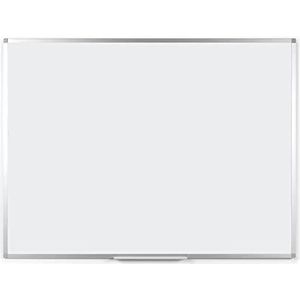 BoardsPlus Magnetisch Whiteboard, Emaille Bordoppervlak, Geanodiseerd Aluminium Frame, 90 x 60 cm