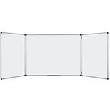 Bi-Office Maya Trio Whiteboard Van Gelakt Staal Met Aluminium Omlijsting En Pennenbakje, 900 x600 mm - wit Staal TR01020509170