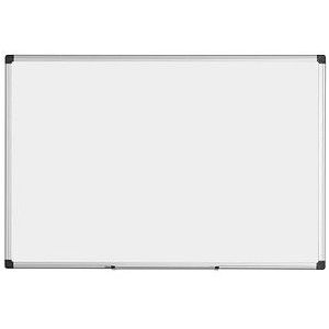 Bi-Office CR0601170 Maya Magnetisch Whiteboard, Emaille Bordoppervlak, Geanodiseerd Aluminium Omlijsting, Wit, 90 x 60 cm