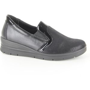 Sens - Luna 56 - Instappers - Zwart - Leer