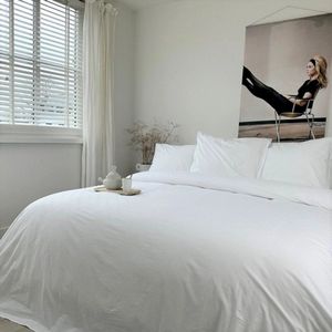 Town&Country - Bel Air - Dekbedovertrek - Wit - 100% Percal Katoen