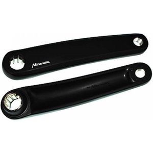 Miranda Set Cranks E-bike Aluminium 170 Mm Zwart