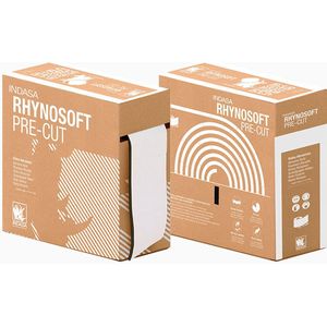 Rhynosoft schuurpads p120 op 1 rol 115mm x 25 meter circa 175 stuks van 14x11.5