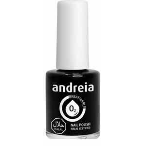 Andreia Halal Ademende Nagellak Vernis - Waterdoorlatend - Kleur B21 Zwart 10.5ml