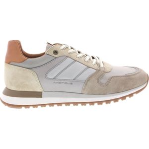 Ambitious Grizz Sneakers taupe Leer