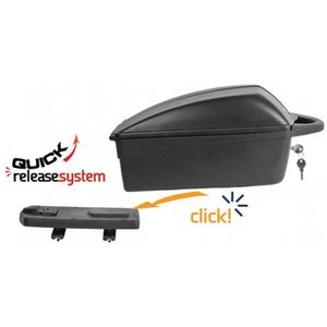 Polisport Topkoffer Afneembaar Zwart 8870500001