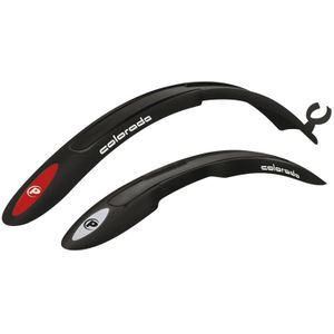 Polisport Colorado spatbordenset - 20/24 inch - Zwart