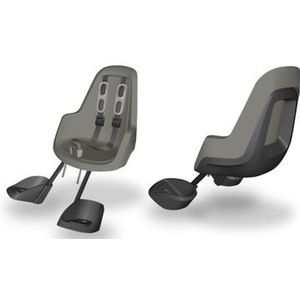 Bobike One Mini Fietsstoeltje Voor - Urban Grey