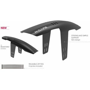 Polisport XCape voorspatbord - 26/27.5/29 inch - Zwart