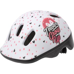 Fietshelm Polisport Hoggy XXS 44-48 cm - wit/mat roze