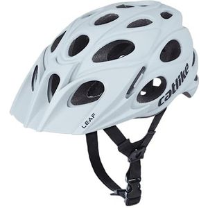 CATLIKE 7101200004 - LEAF Trail mtb fietshelm voor heren en dames Verstelbaar Maat L (58-60cm) met verstelbaar vizier en CE certificering in kleur Grijs Mat