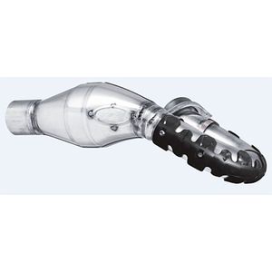 Armadillo - Hoofdpijp Beschermer - Roestvrij Staal/Elastomeer - Voor 4-Takt Motorfietsen