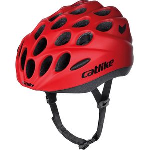 catlike helm | junior | kunststof | rood