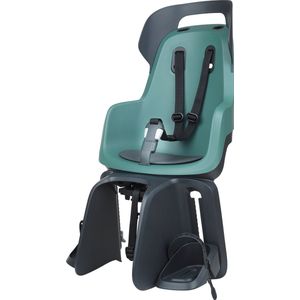 BOBIKE 8012300016 - GO Maxi fietsendrager achter voor MIK-HD bagagedrager, veilig en eenvoudig te monteren, geschikt voor kinderen van 9 maanden tot 6 jaar, tot 22 kg, mint